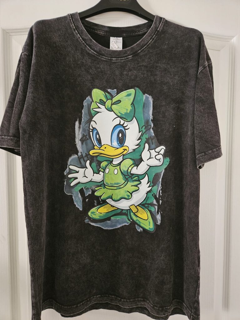 T Shirt Noir Daisy